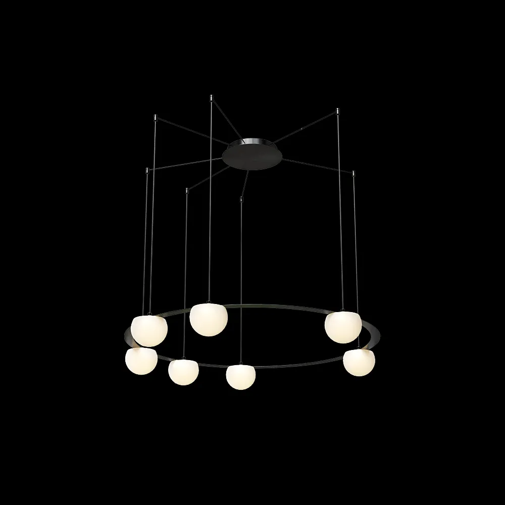 ESTILUZ – Suspension lamp Circ T-3816 3ds Max