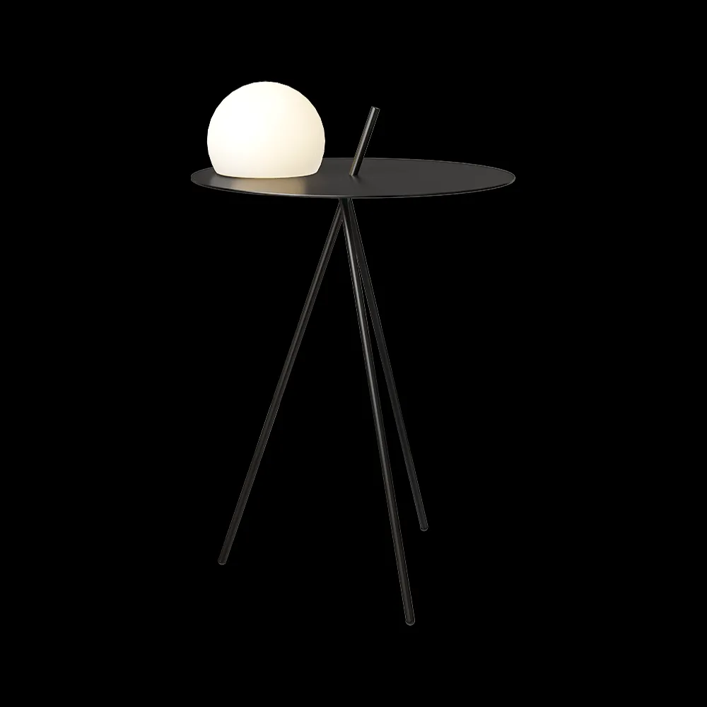 ESTILUZ – Table with light Circ M-3725 3ds Max