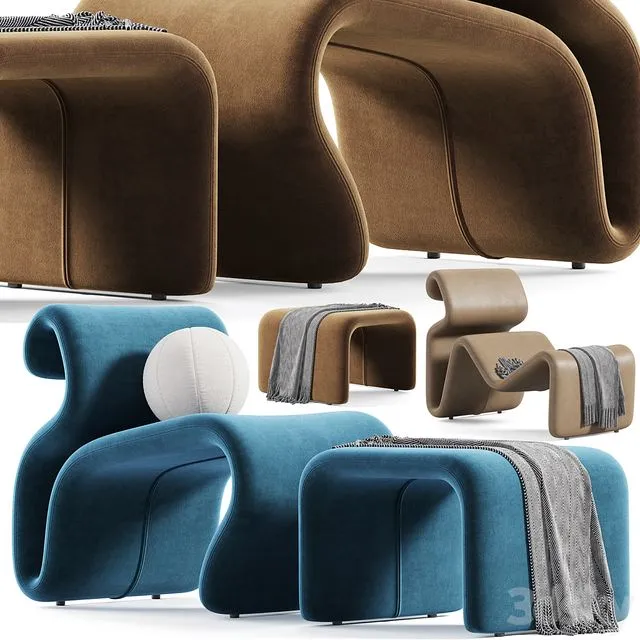 Etcetera armchair by Stylepark 3dsMax Model