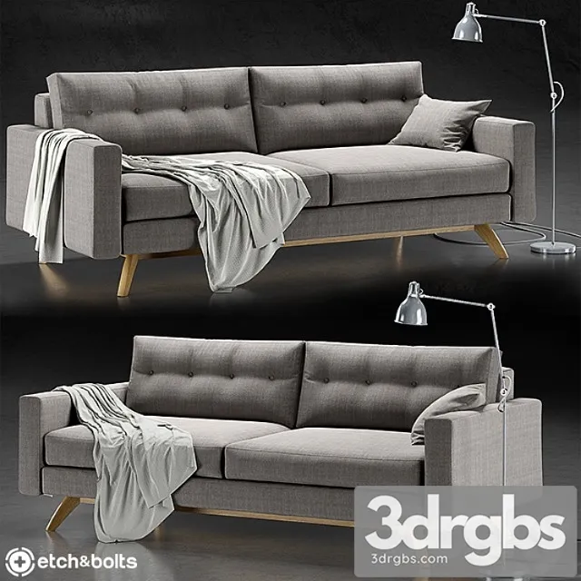 Etch Bolts Alfinch Sofa Ikea Arod 3dsmax Download