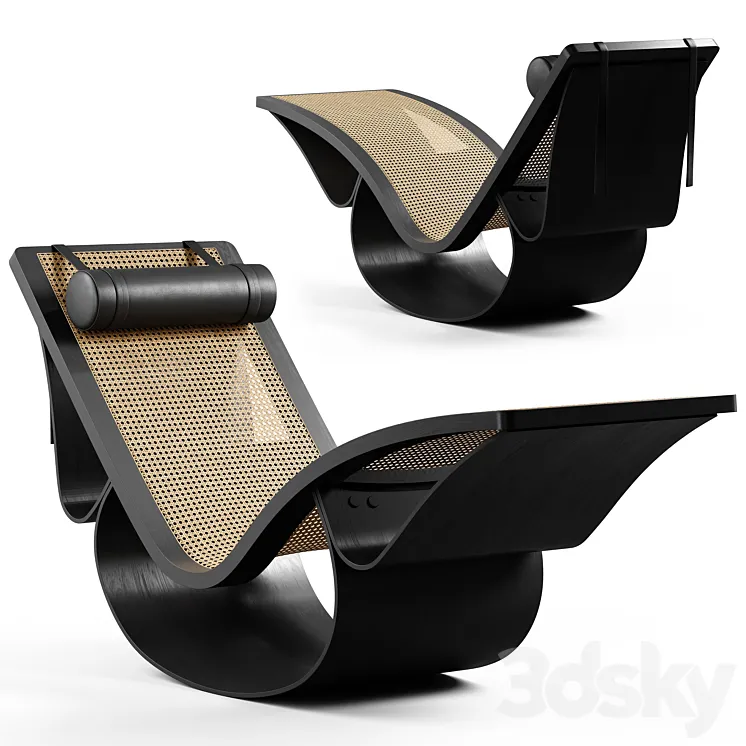 Etel Design – Rio Rocking Chair 3DS Max Model