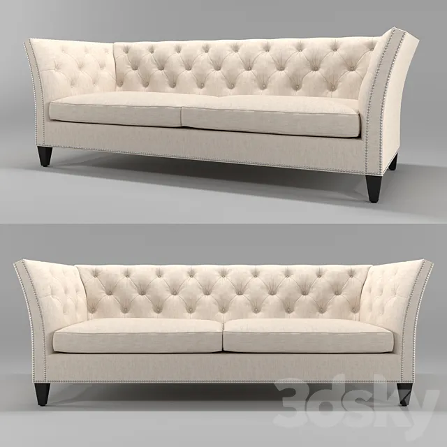 Ethan Allen Shelton Sofa 3ds Max
