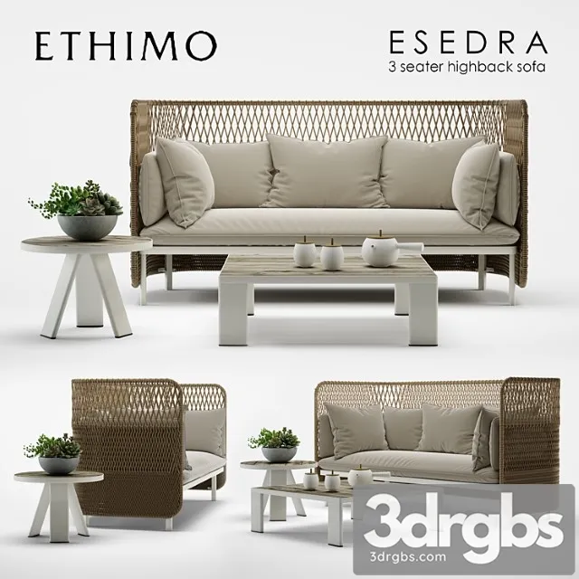 Ethimo Esedra by Luca Nichetto 3dsmax Download