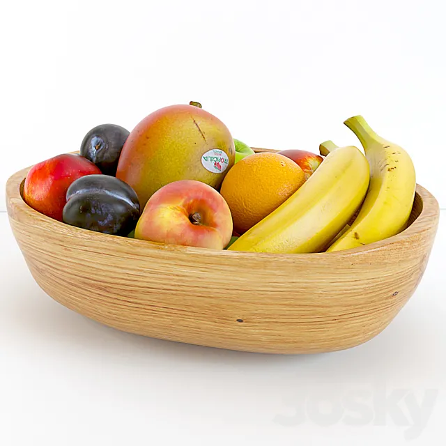 Ethnic Fruit Bowl 3DSMax File