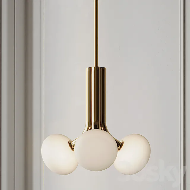 ETOILE PENDANT Ateliedetroupe 3ds Max