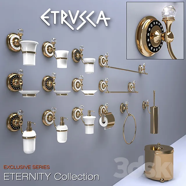 Etrusca Bagno ETERNITY collection 3DS Max Model