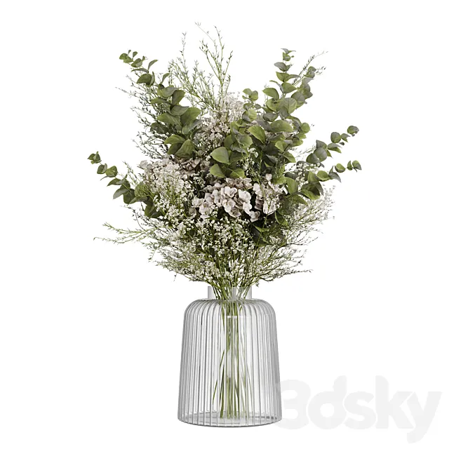 Eucalyptus bouquet 3dsMax Model