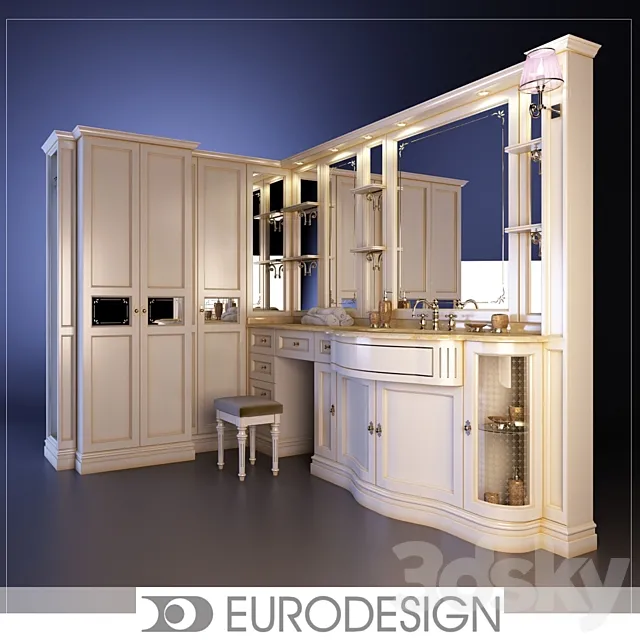 Eurodesign _ IL Borgo Comp.  3DS Max Model