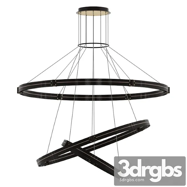 Eurofase admiral 3 tier led chandelier