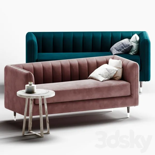 Evadine sofa 3dsMax Model
