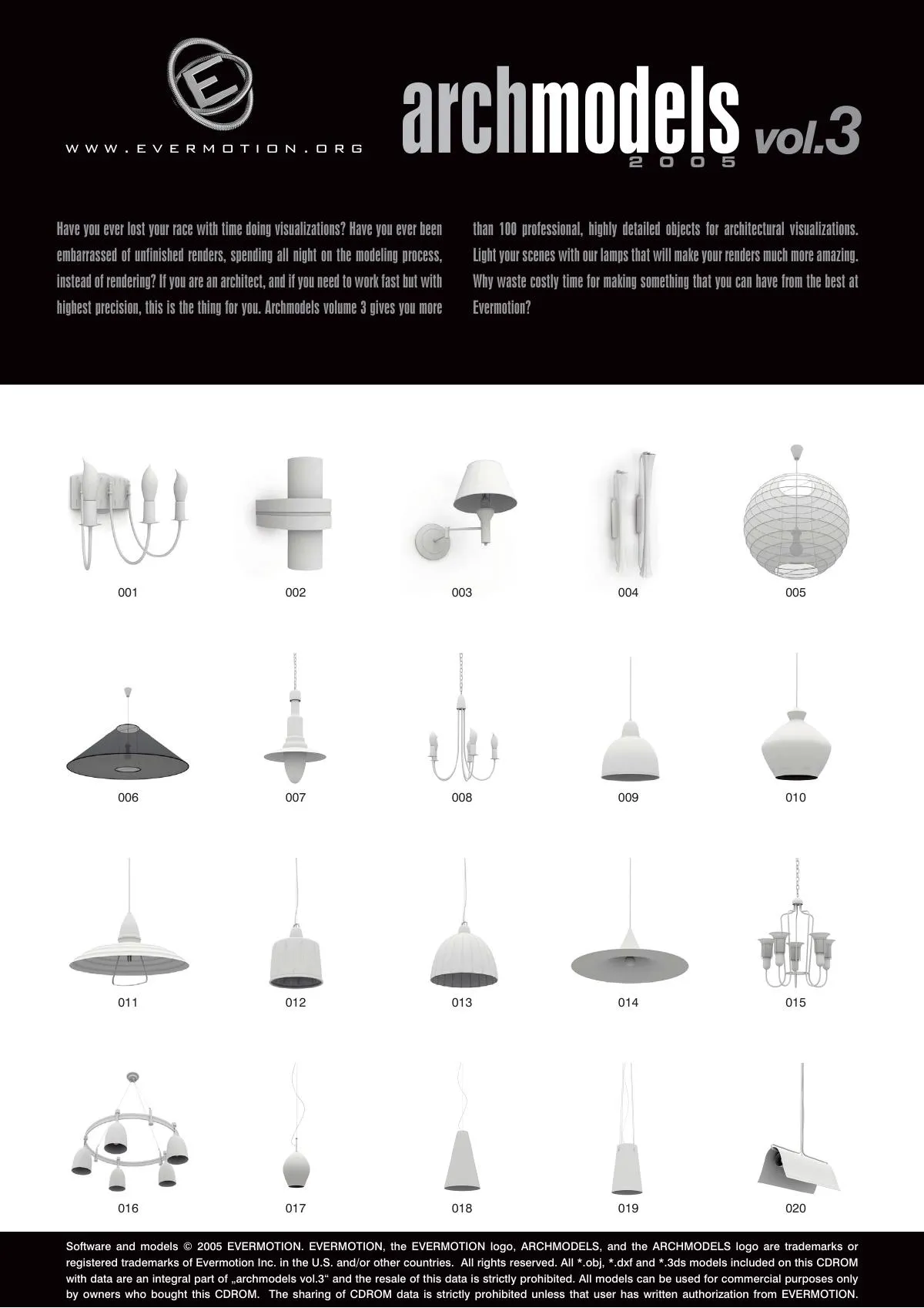 Evermotion Archmodels Vol 003 [lamps]