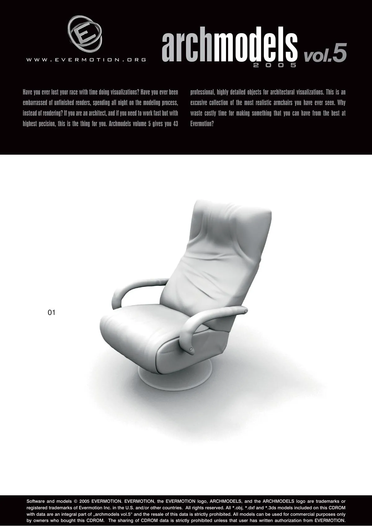 Evermotion Archmodels Vol 005 [Stylish chair]
