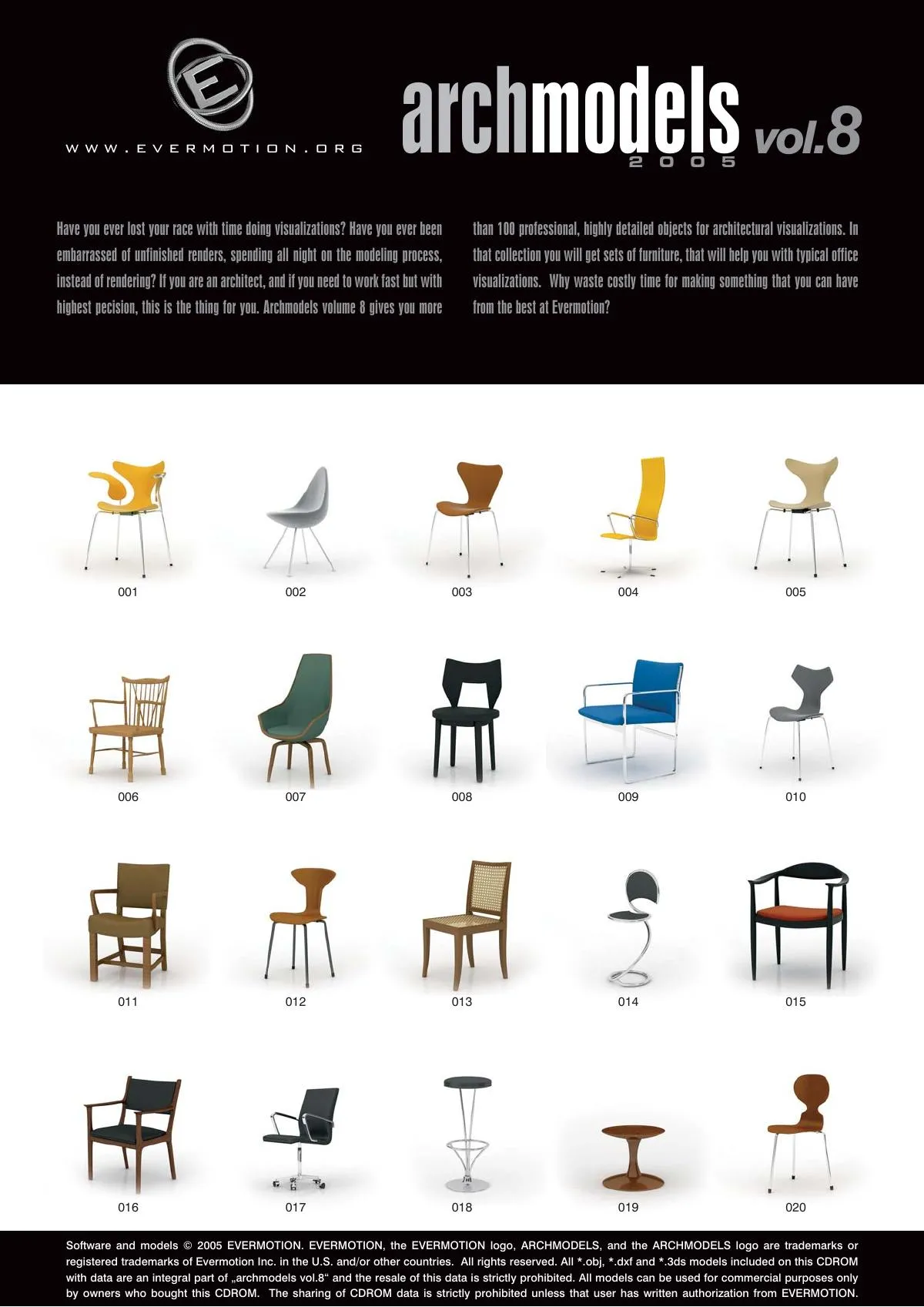 Evermotion Archmodels Vol 008 [office furniture]