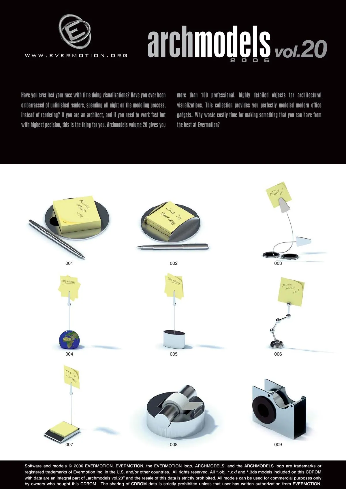Evermotion Archmodels Vol 020 [Office Supplies]