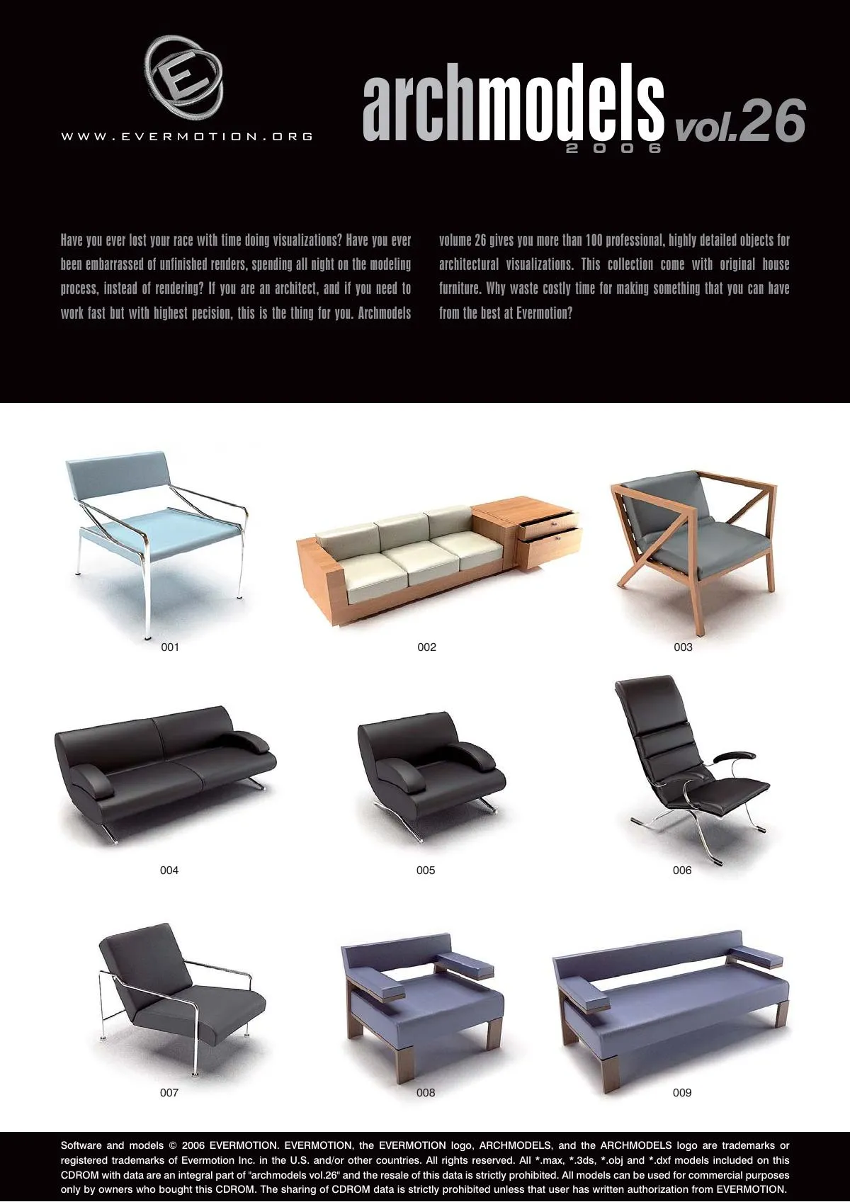 Evermotion Archmodels Vol 026 [sofas