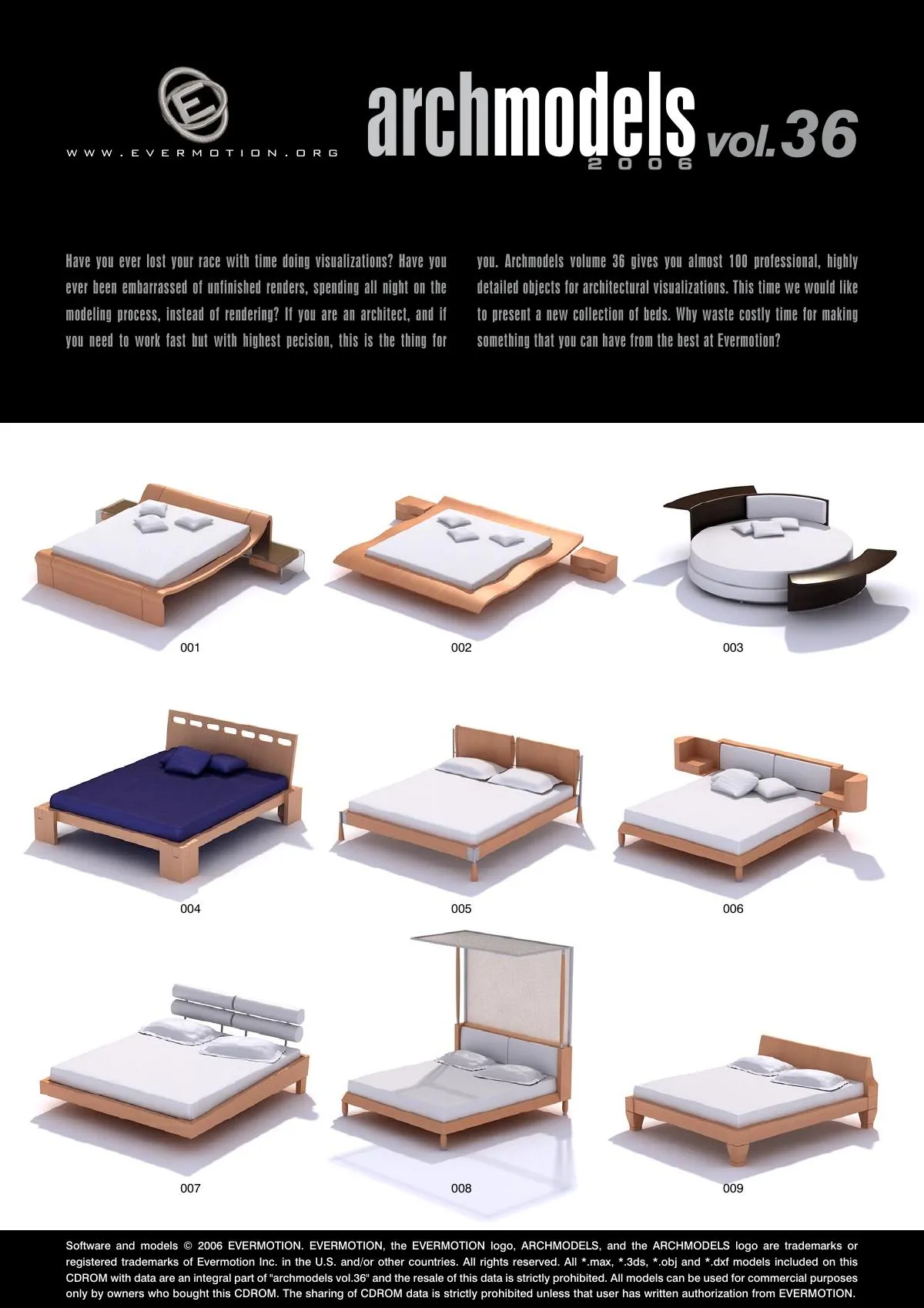 Evermotion Archmodels Vol 036 [bed]