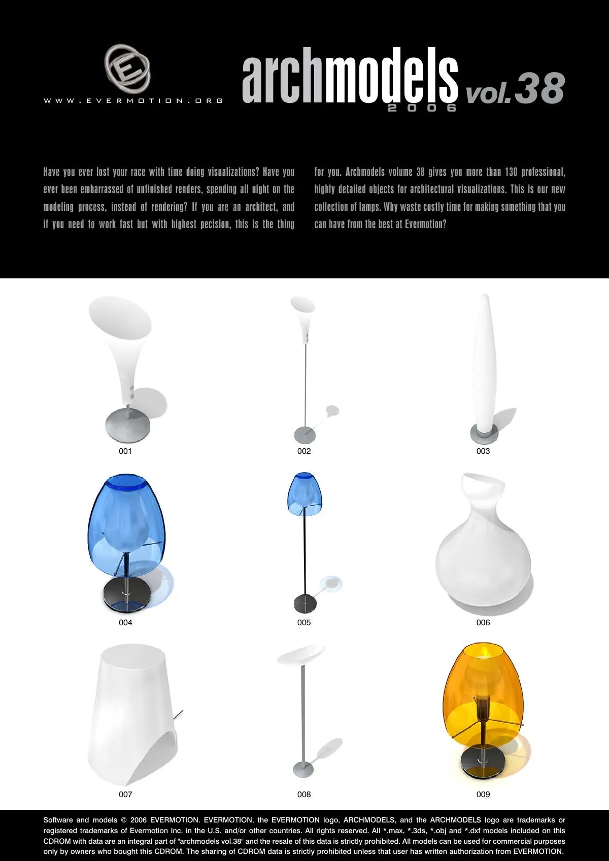 Evermotion Archmodels Vol 038 [lamps]