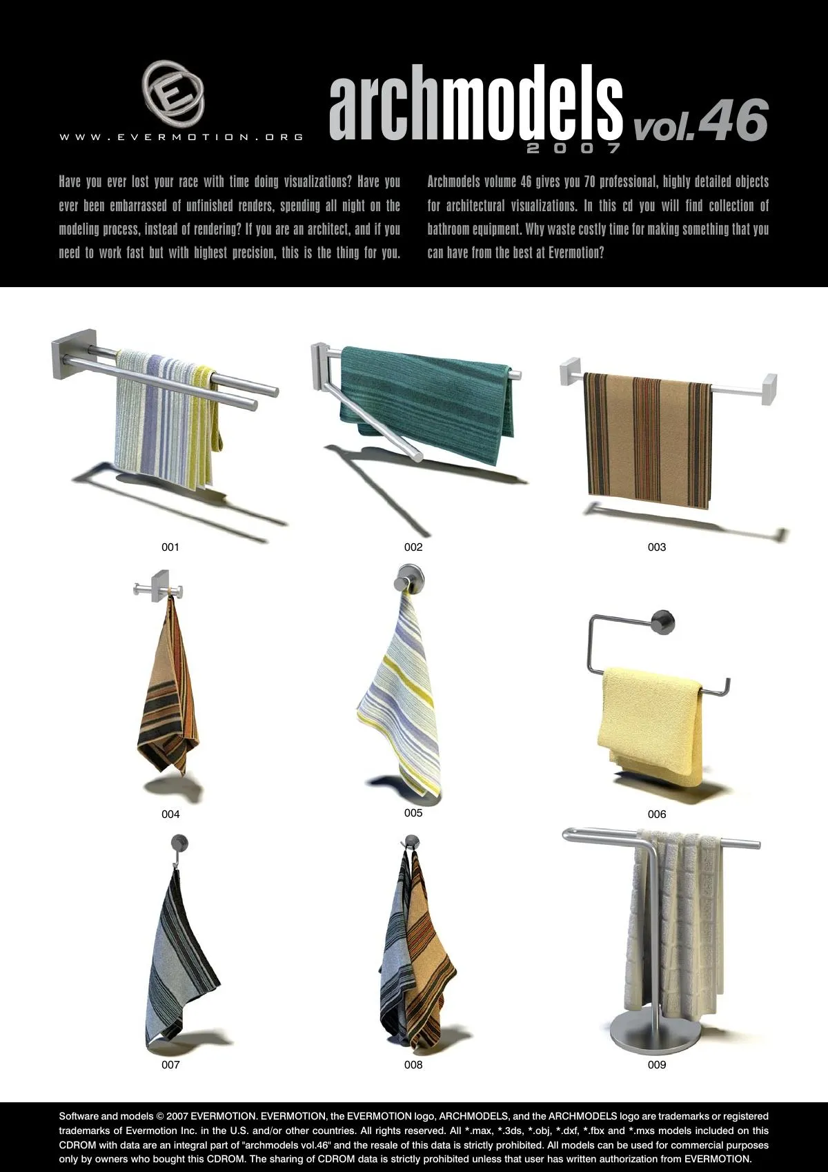 Evermotion Archmodels Vol 046 [bathroom supplies]