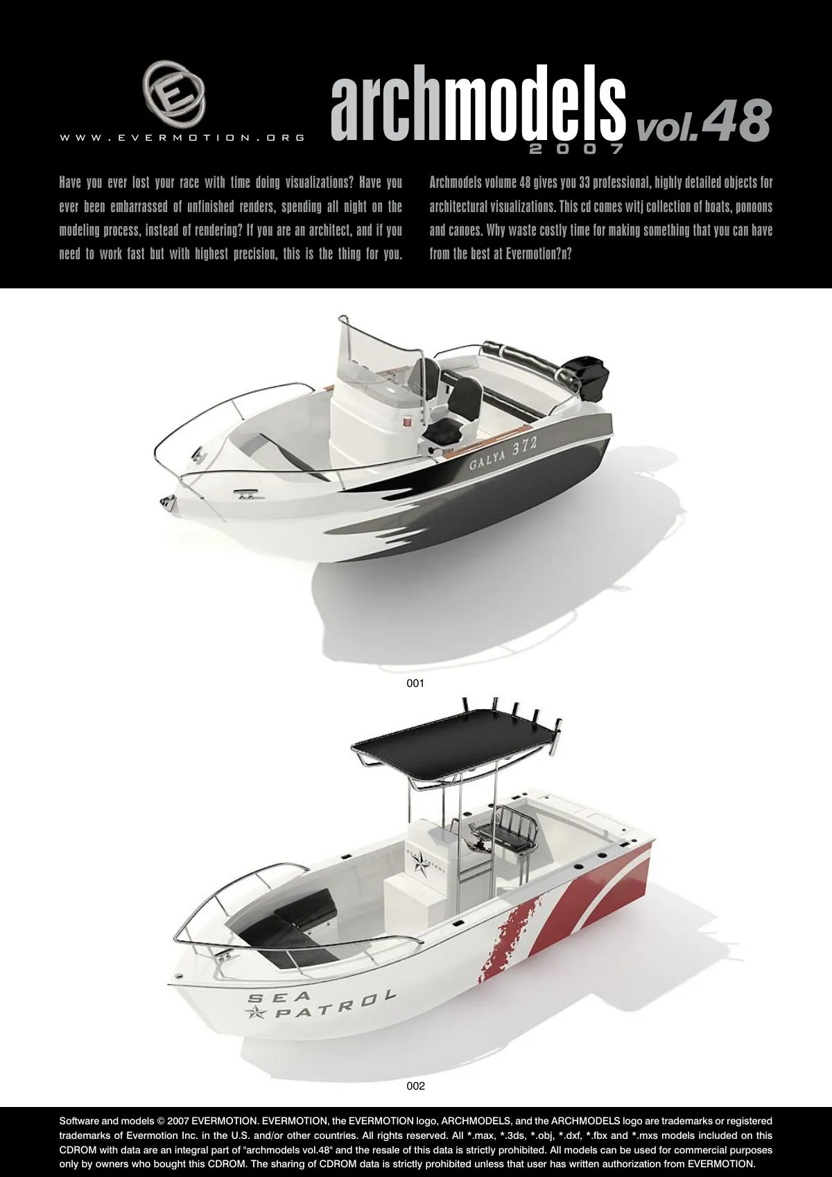 Evermotion Archmodels Vol 048 [yacht sailing boat]