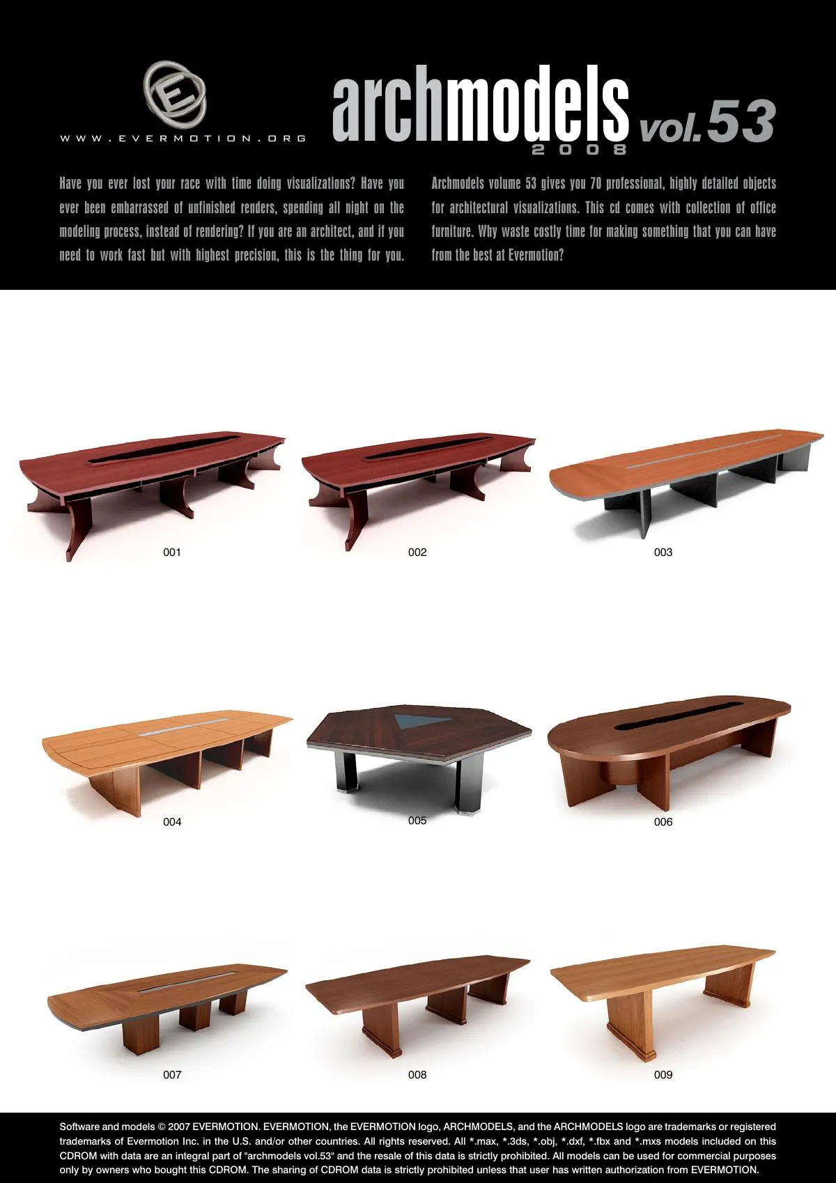 Evermotion Archmodels Vol 053 [office furniture]
