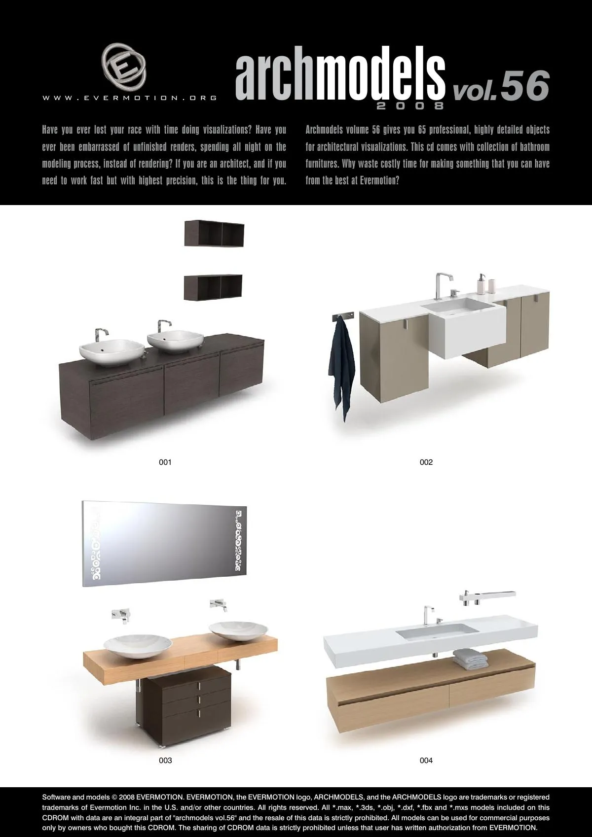 Evermotion Archmodels Vol 056 [bathroom furniture]