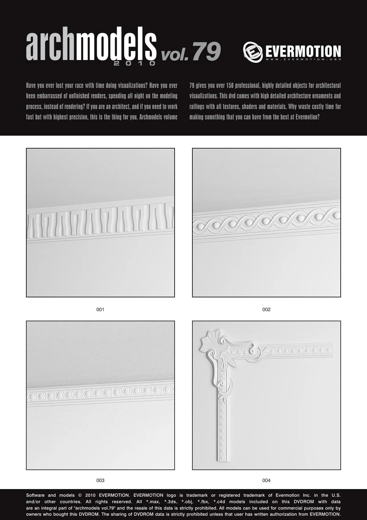 Evermotion Archmodels Vol 079 [Gypsum line handrail]