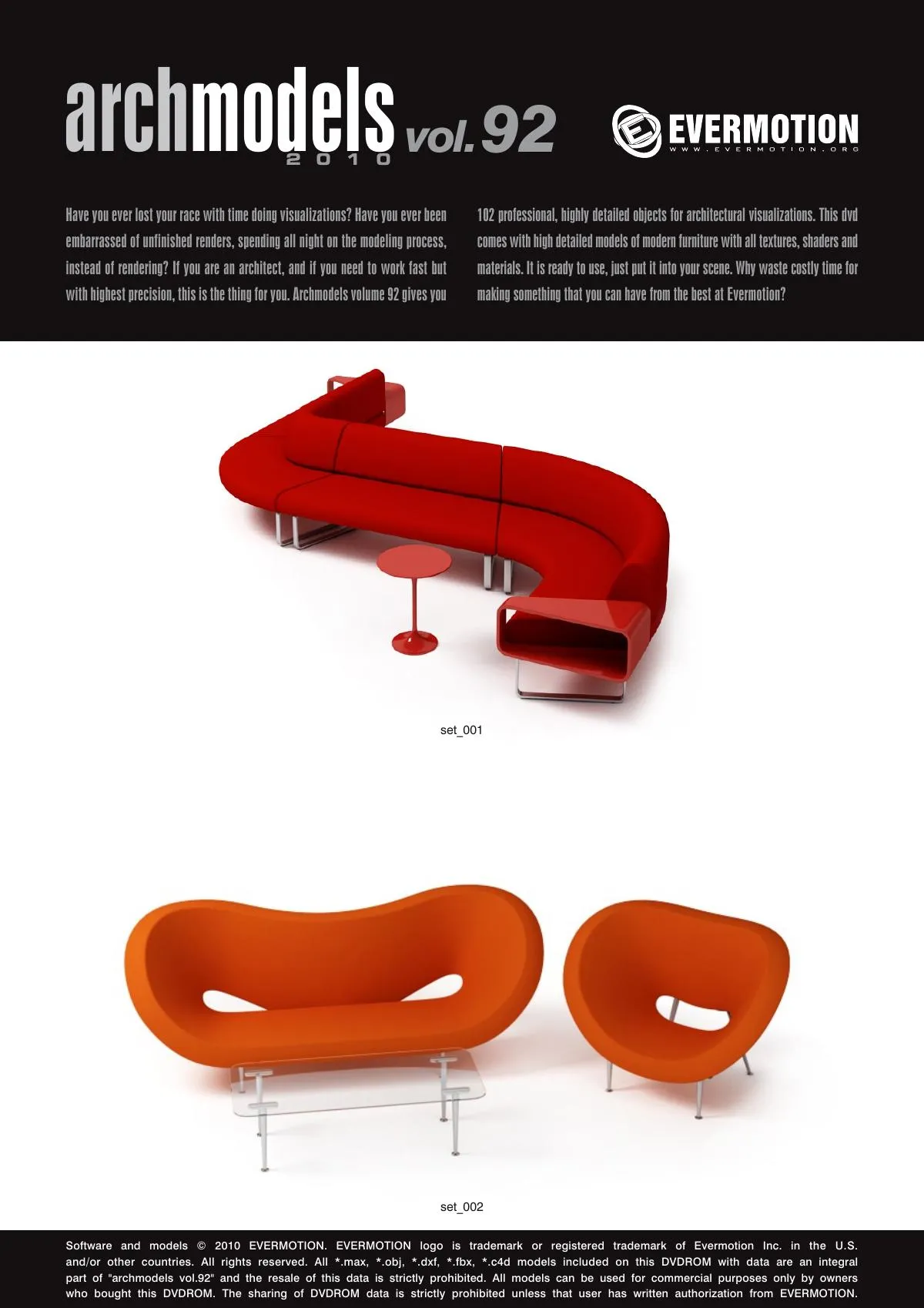 Evermotion Archmodels Vol 092 [modern sofa]