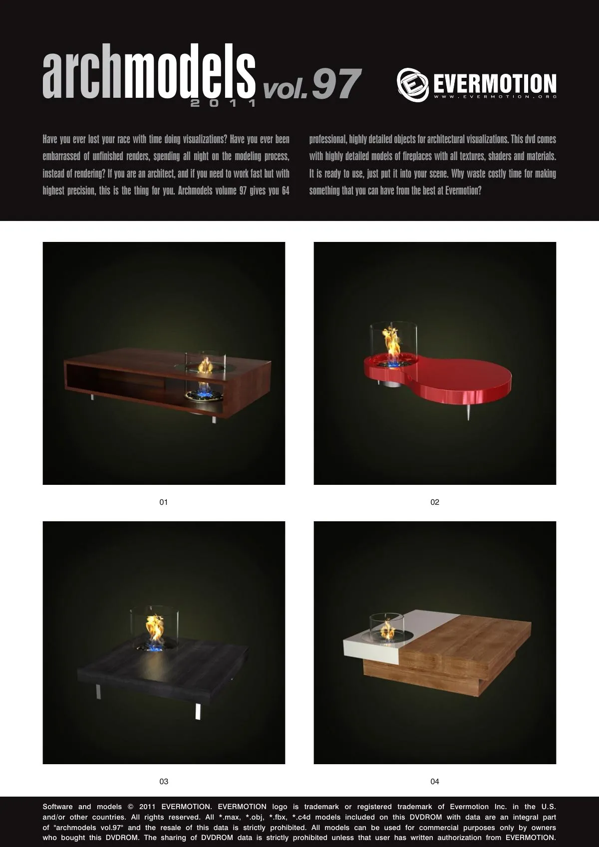 Evermotion Archmodels Vol 097 [fireplace stove]