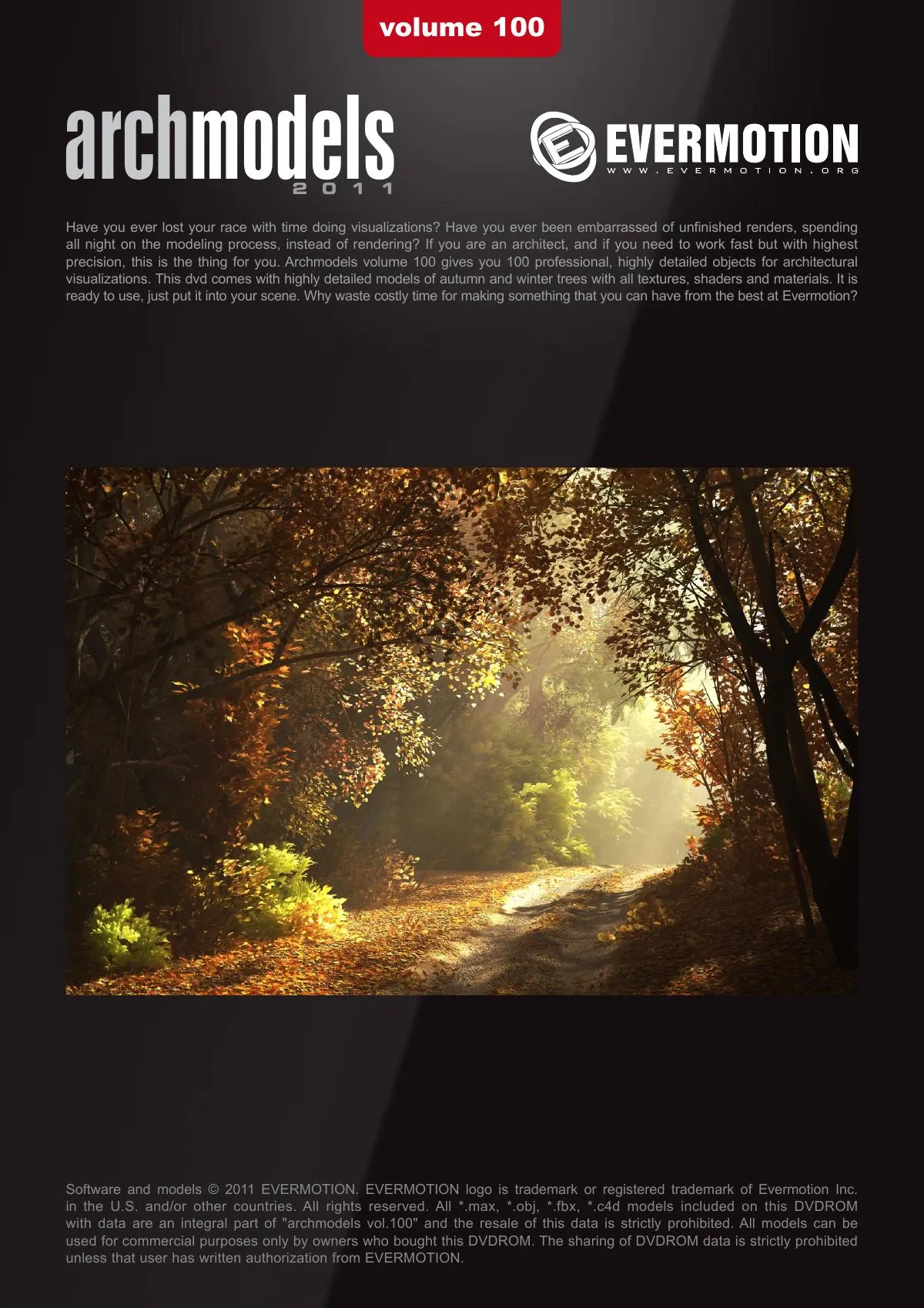 Evermotion Archmodels Vol 100 [Autumn and winter trees]