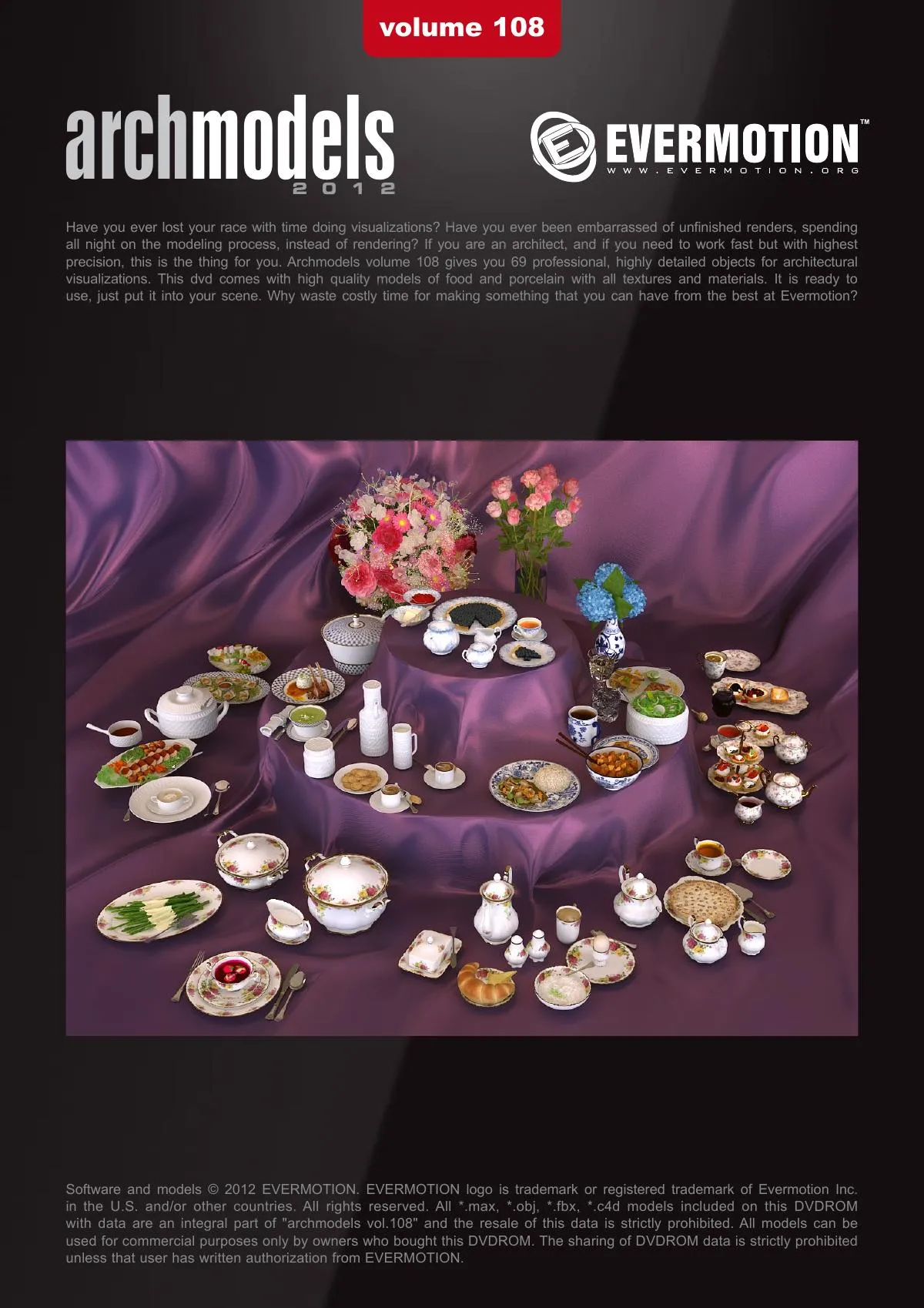Evermotion Archmodels Vol 108 [porcelain tableware]