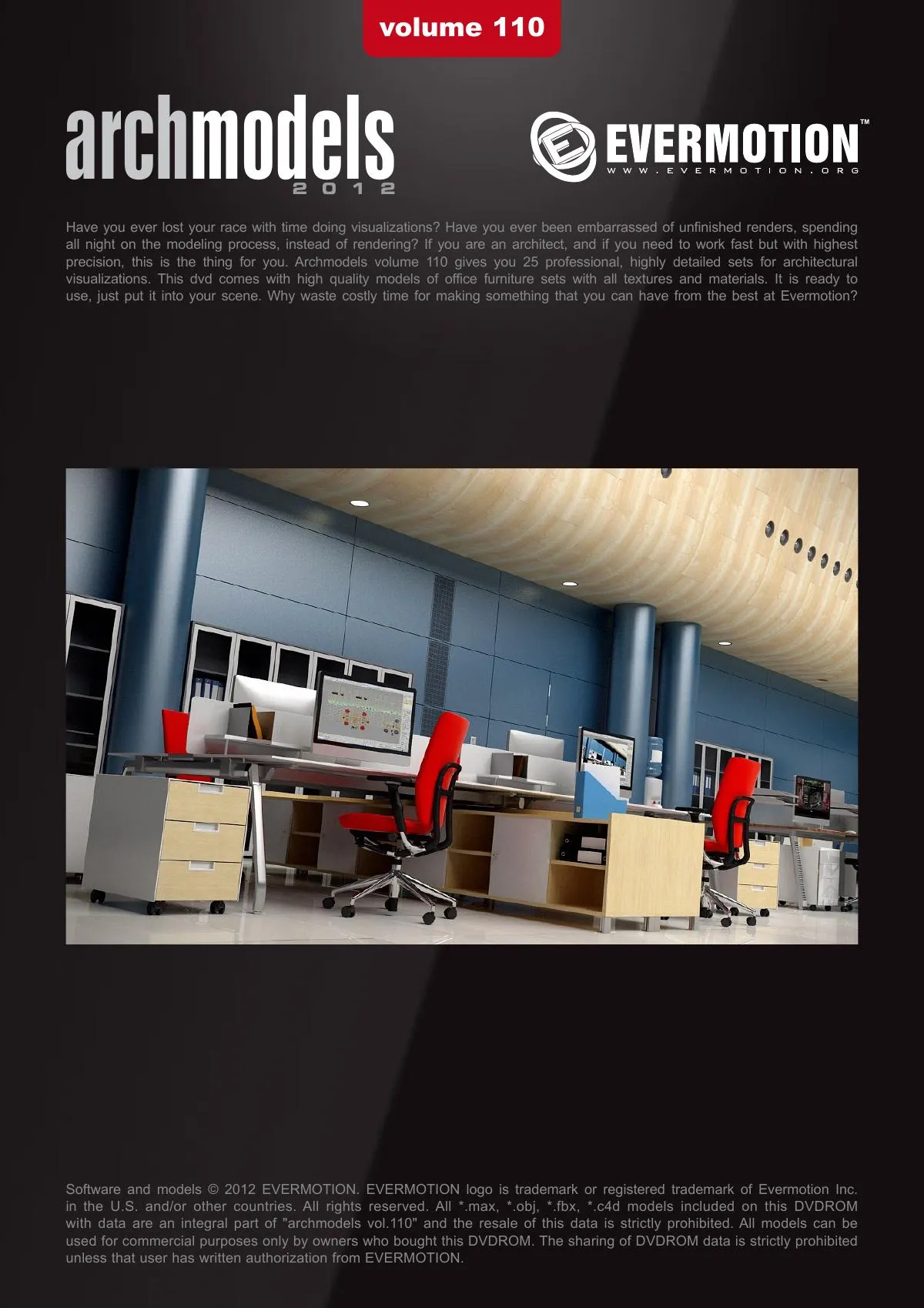 Evermotion Archmodels Vol 110 [office furniture]