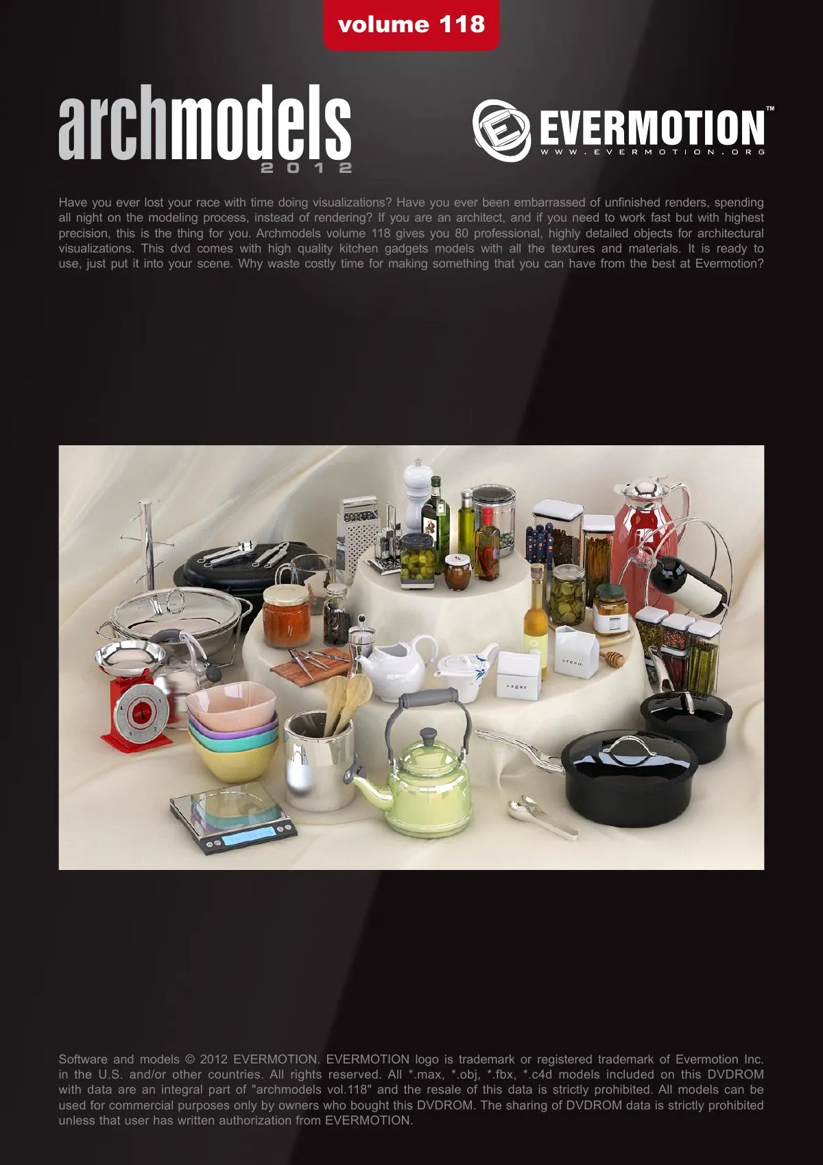 Evermotion Archmodels Vol 118 [Kitchen supplies]