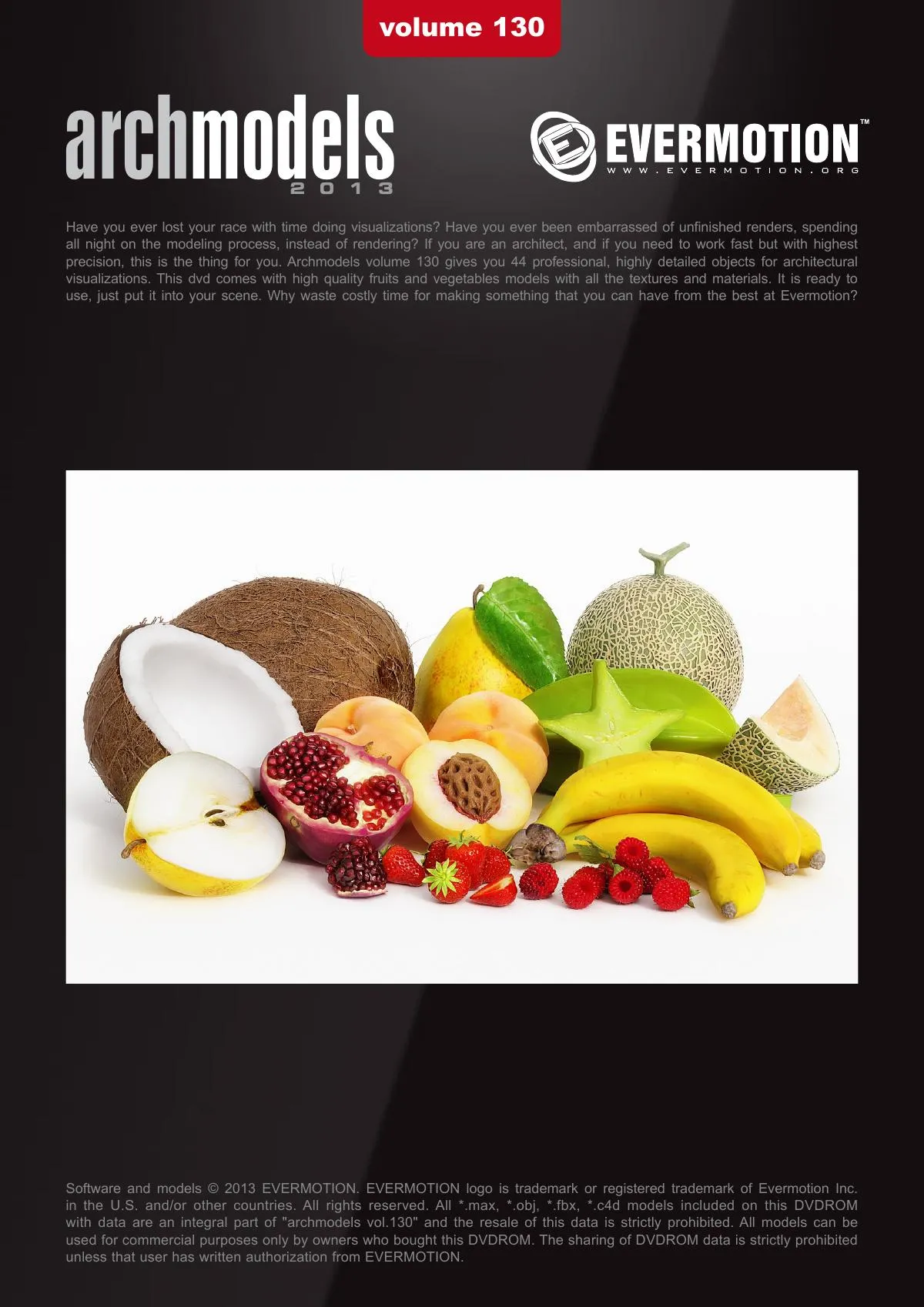 Evermotion Archmodels Vol 130 [fruit and vegetable]