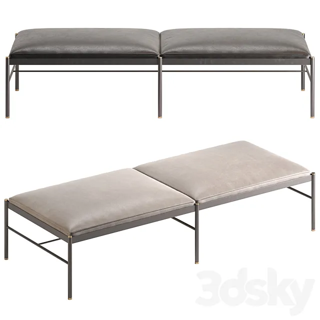 Ex.t _ Rest Daybed 3DS Max Model