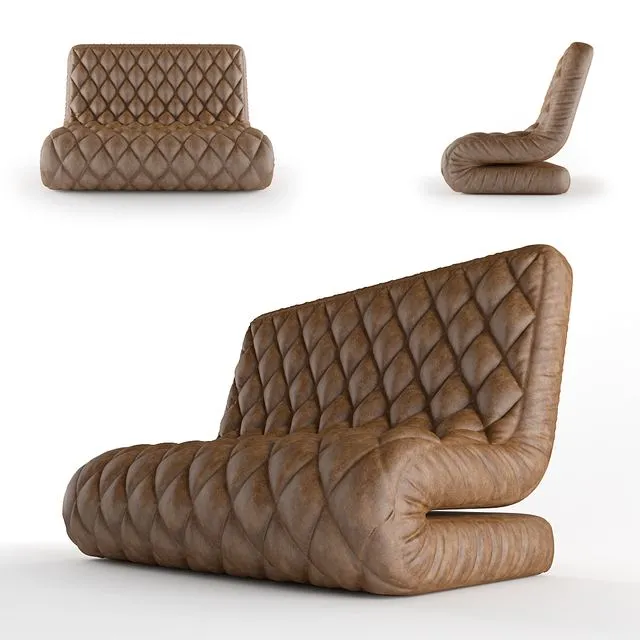 Exceptional Sofa 3dsMax Model