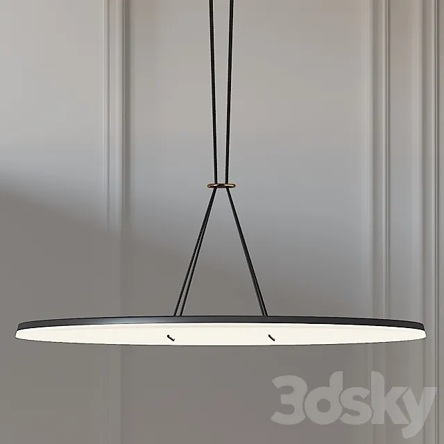Exclusive Button 90 LED Pendant Light By Lukas Peet 3DS Max Model