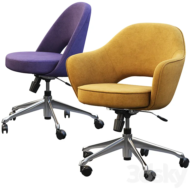 Executive task chairs 3DS Max