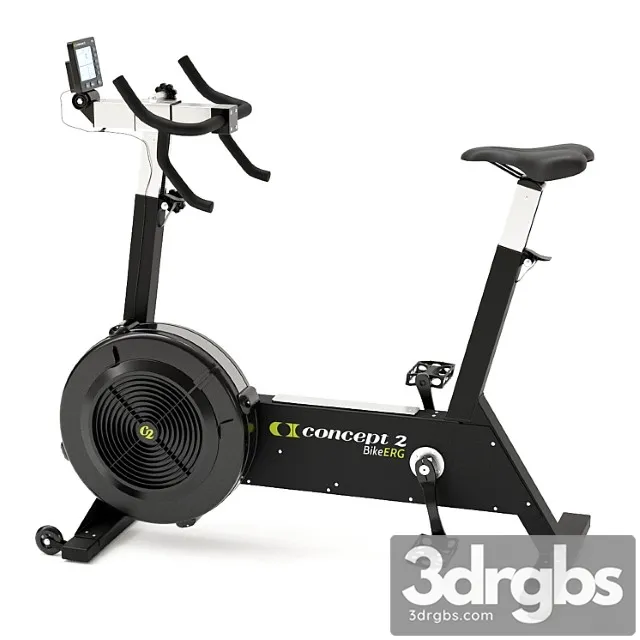 Exercise bike BikeErg Concept 2 3dsmax Download