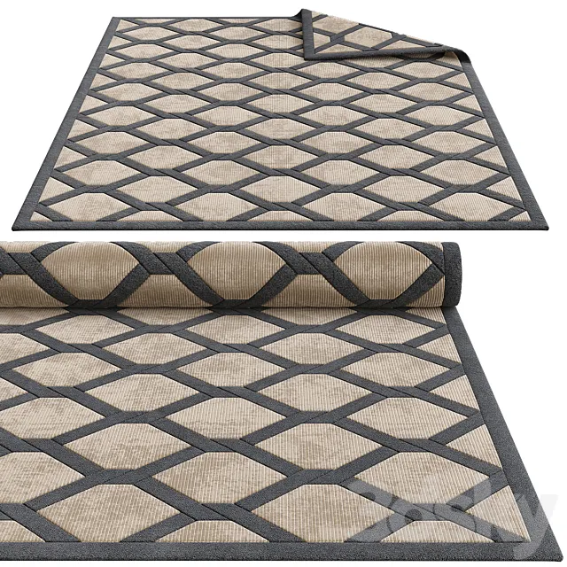 Exquisite rugs 3ds Max