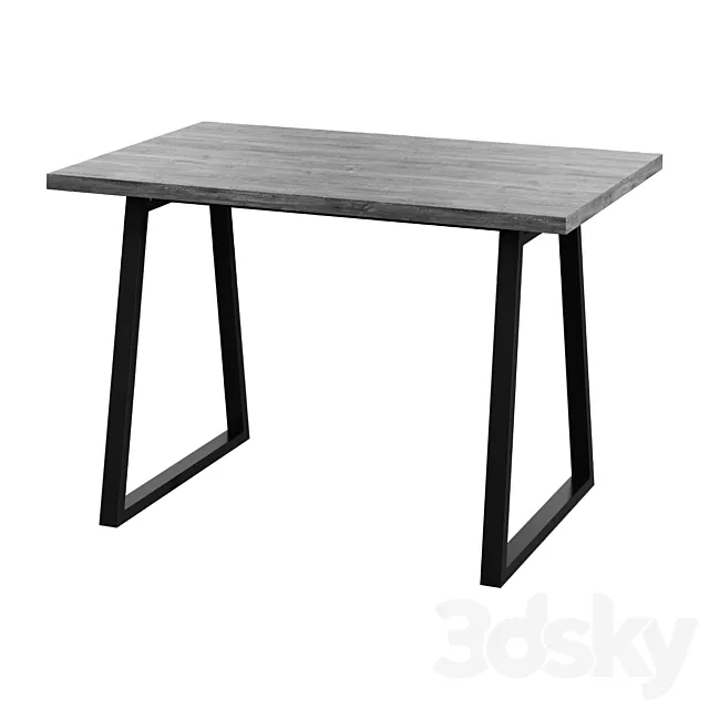 Extendable dining table Mone #80349189 3ds Max
