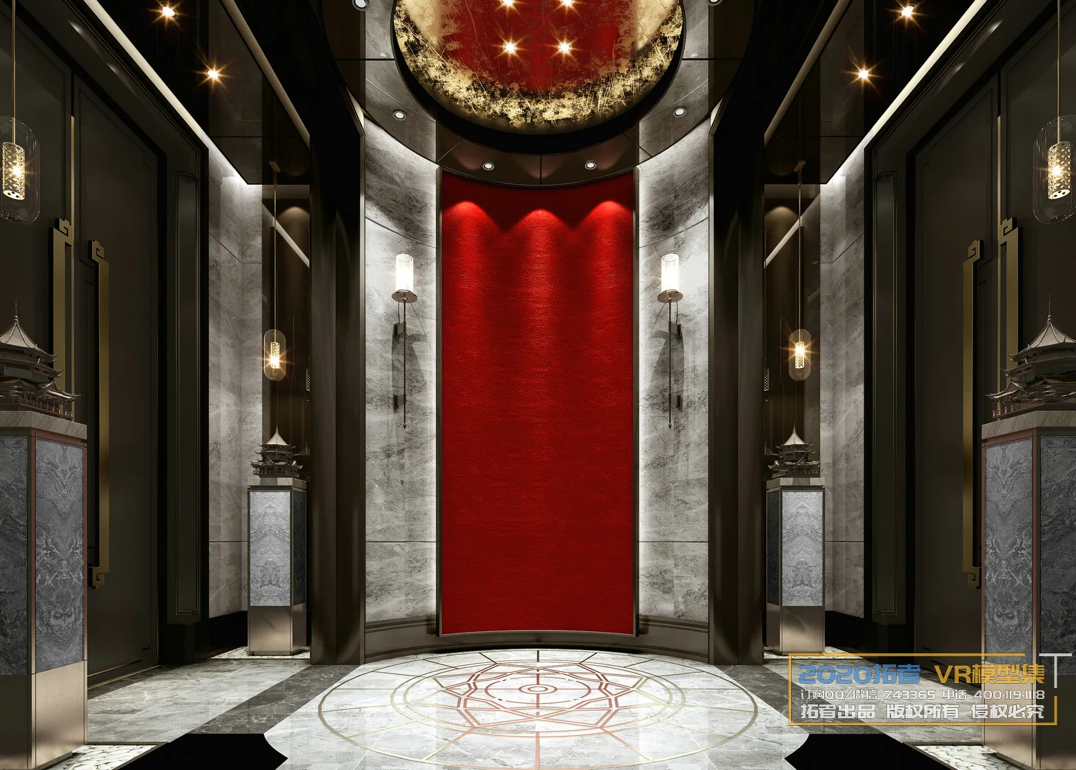 Extension Interior 20 – 12 – ELEVATOR & CORRIDOR – 19