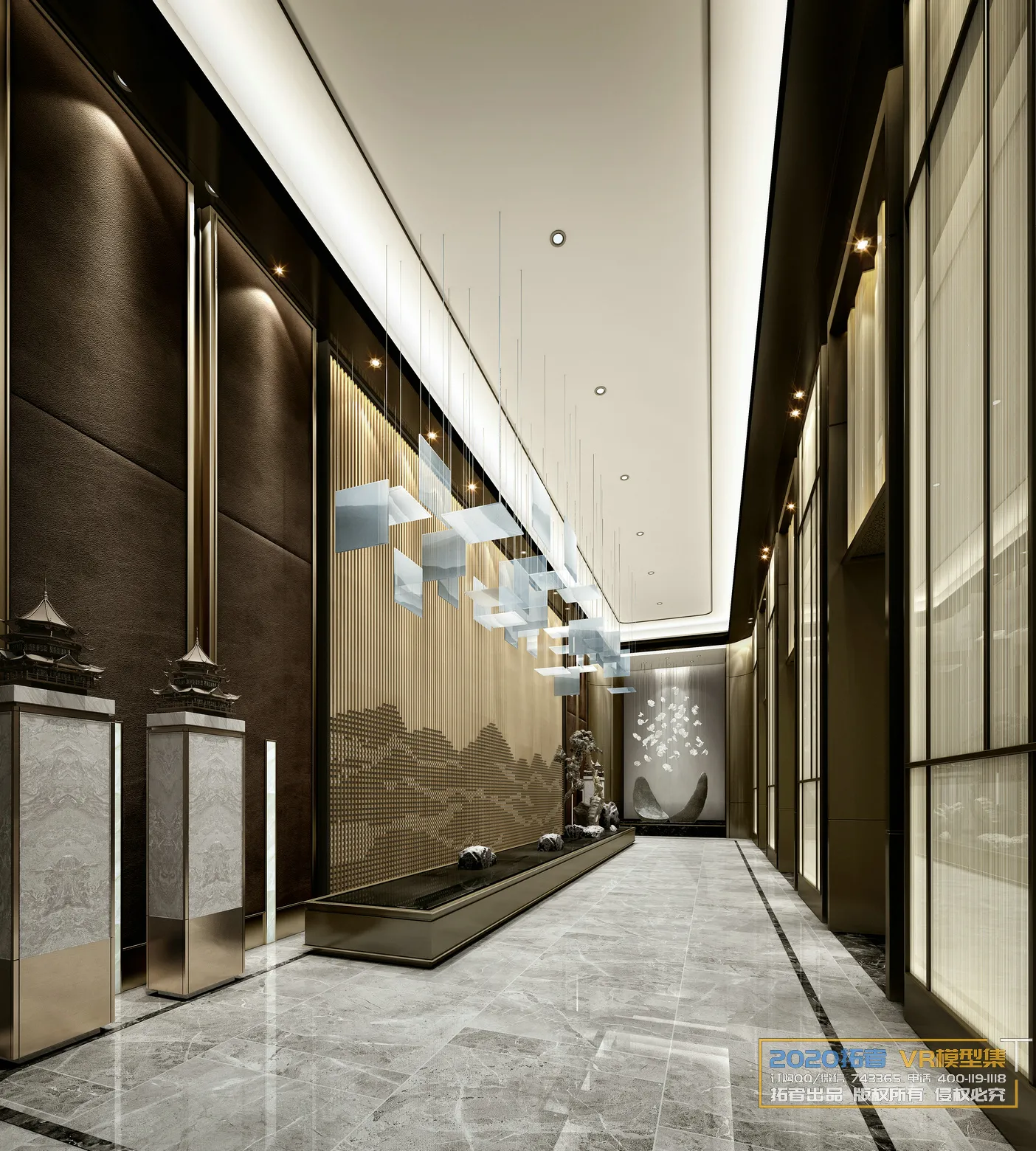 Extension Interior 20 – 12 – ELEVATOR & CORRIDOR – 20