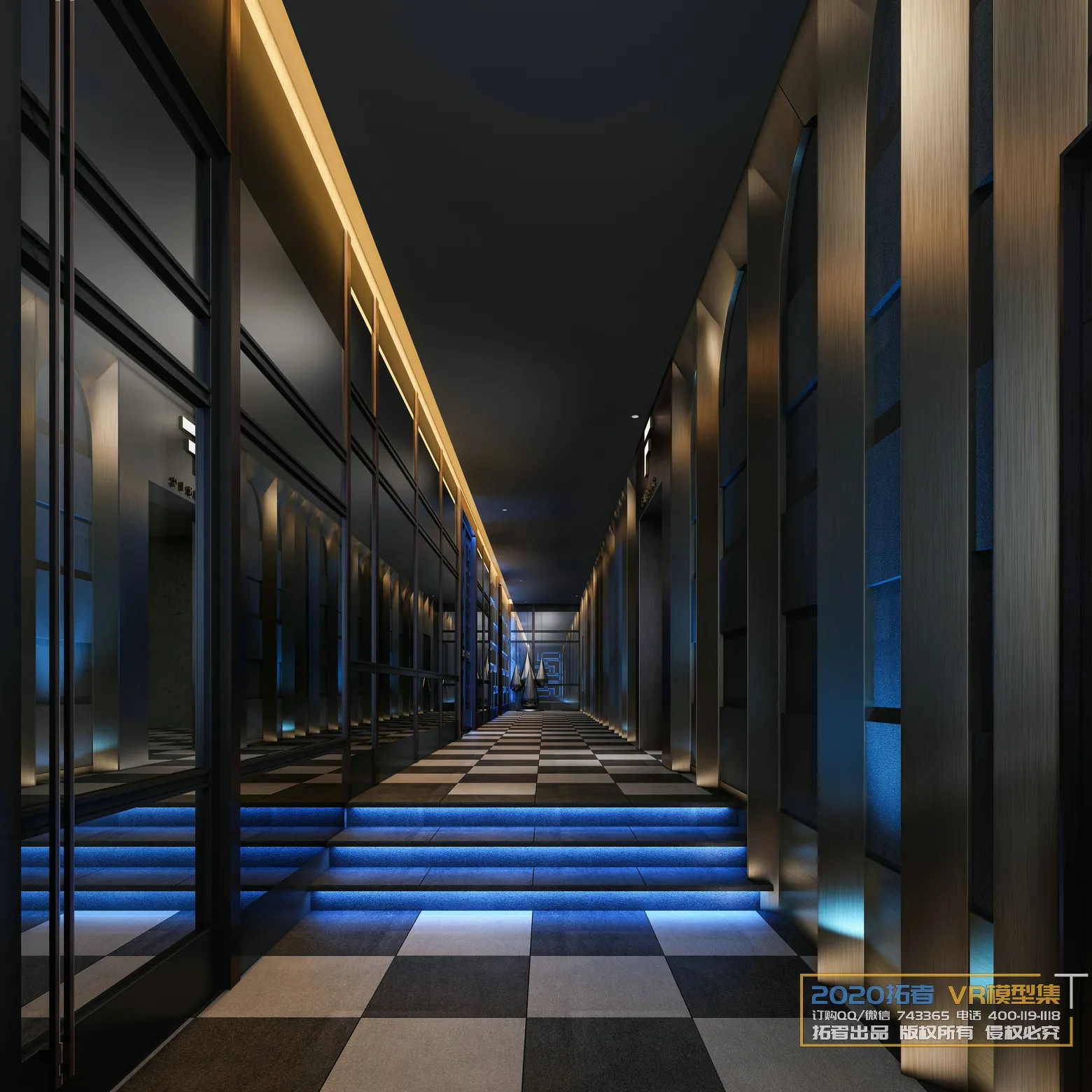 Extension Interior 20 – 12 – ELEVATOR & CORRIDOR – 51
