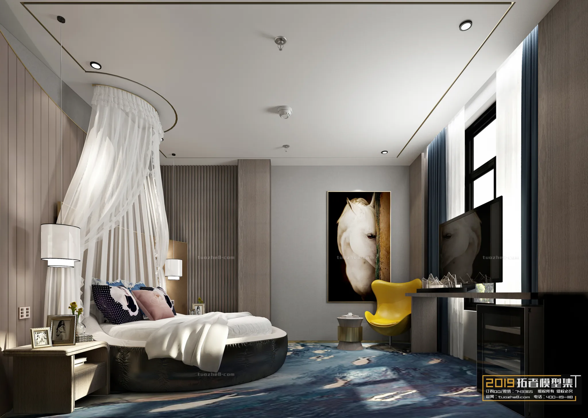 Extension Interior – BEDROOM – 001