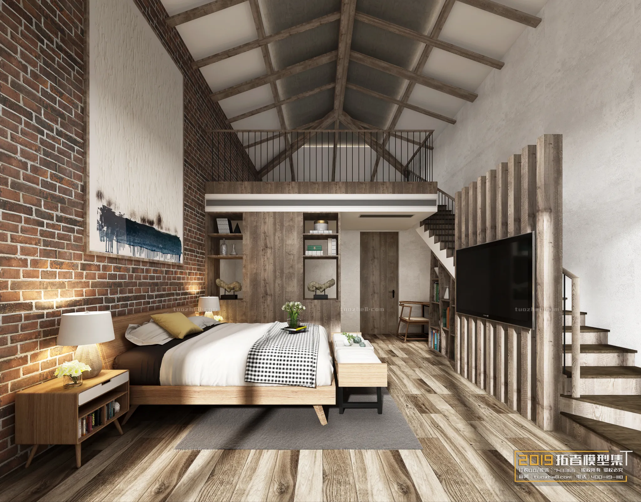 Extension Interior – BEDROOM – 004