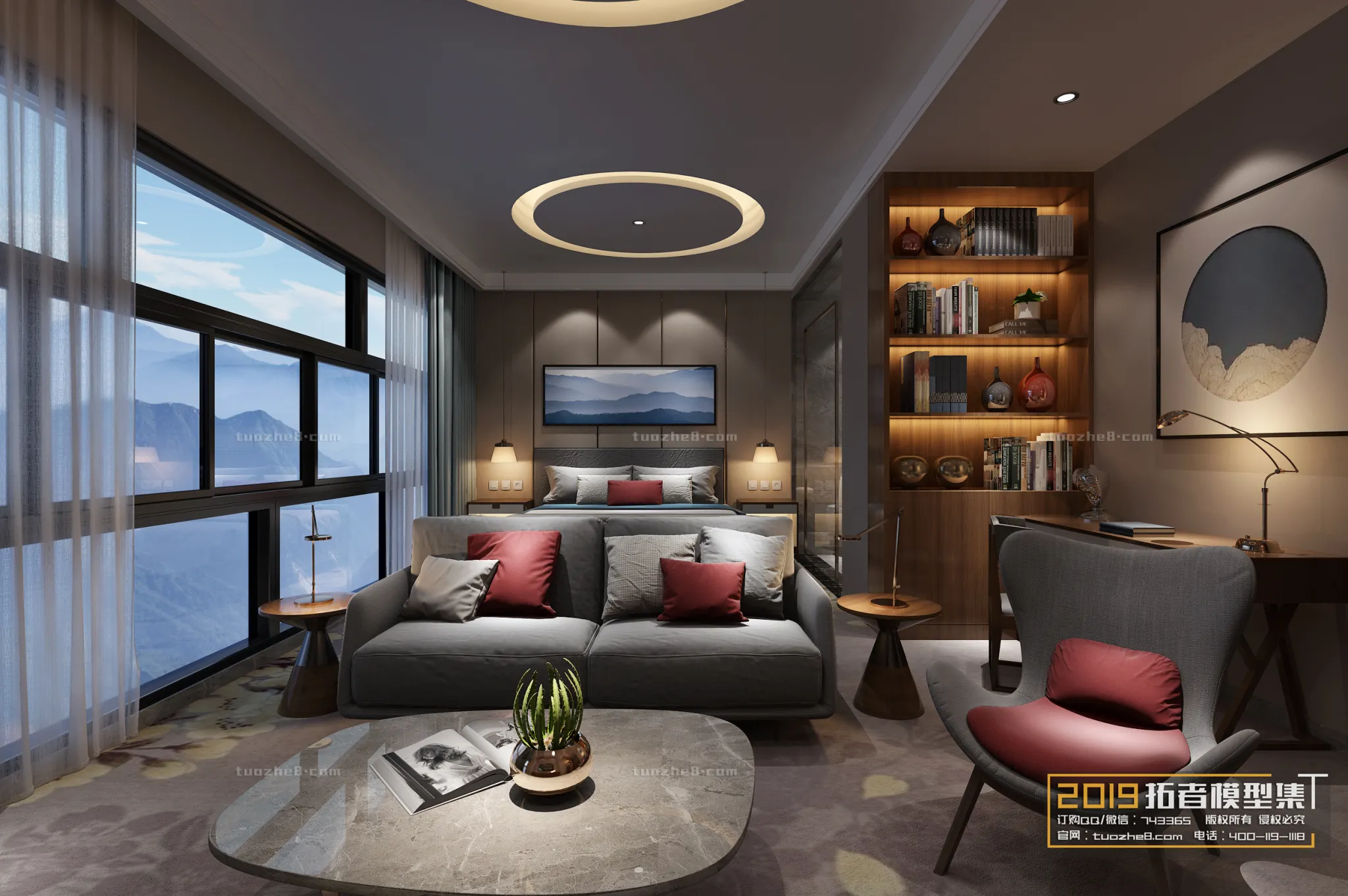 Extension Interior – BEDROOM – 016