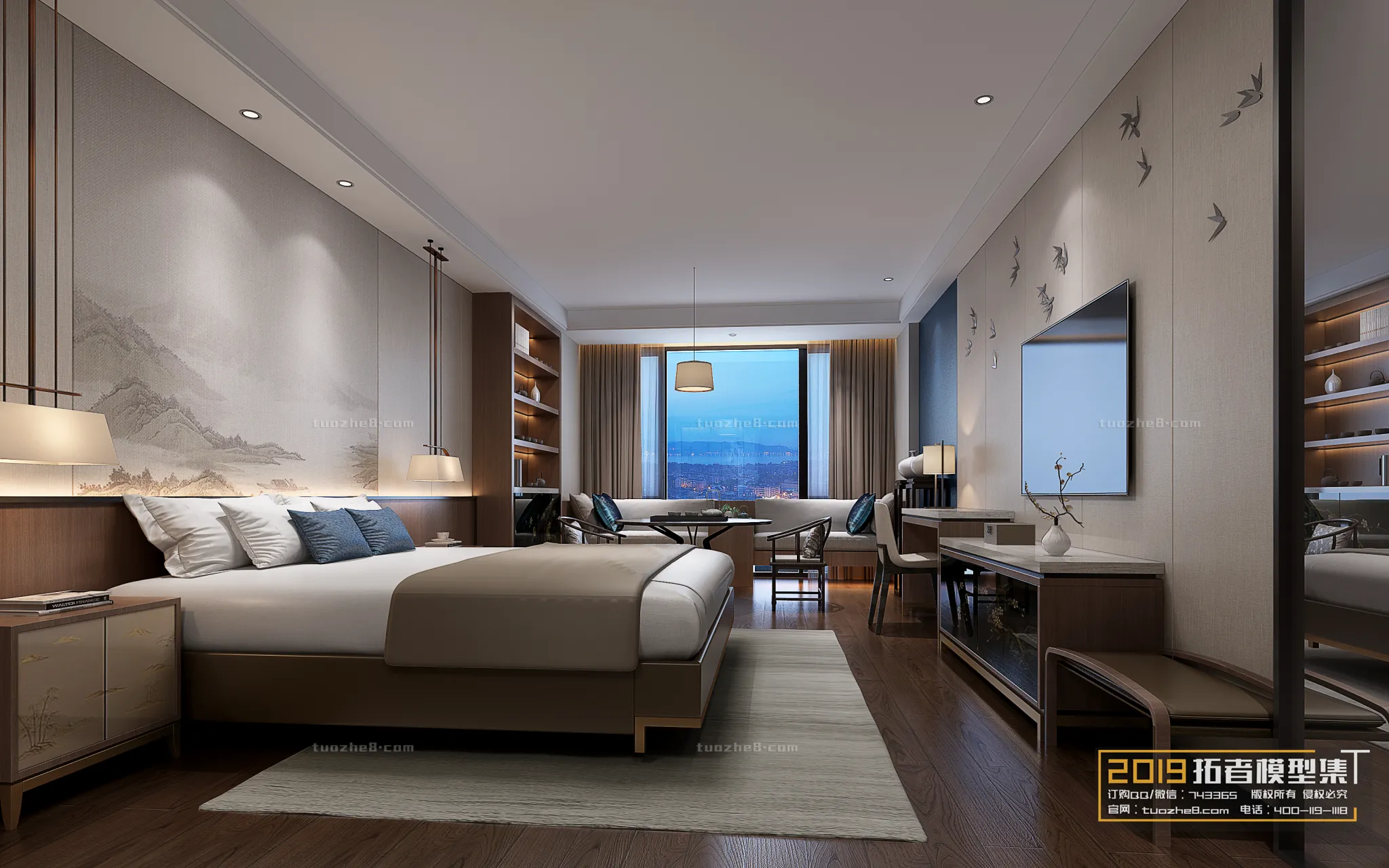 Extension Interior – BEDROOM – 018