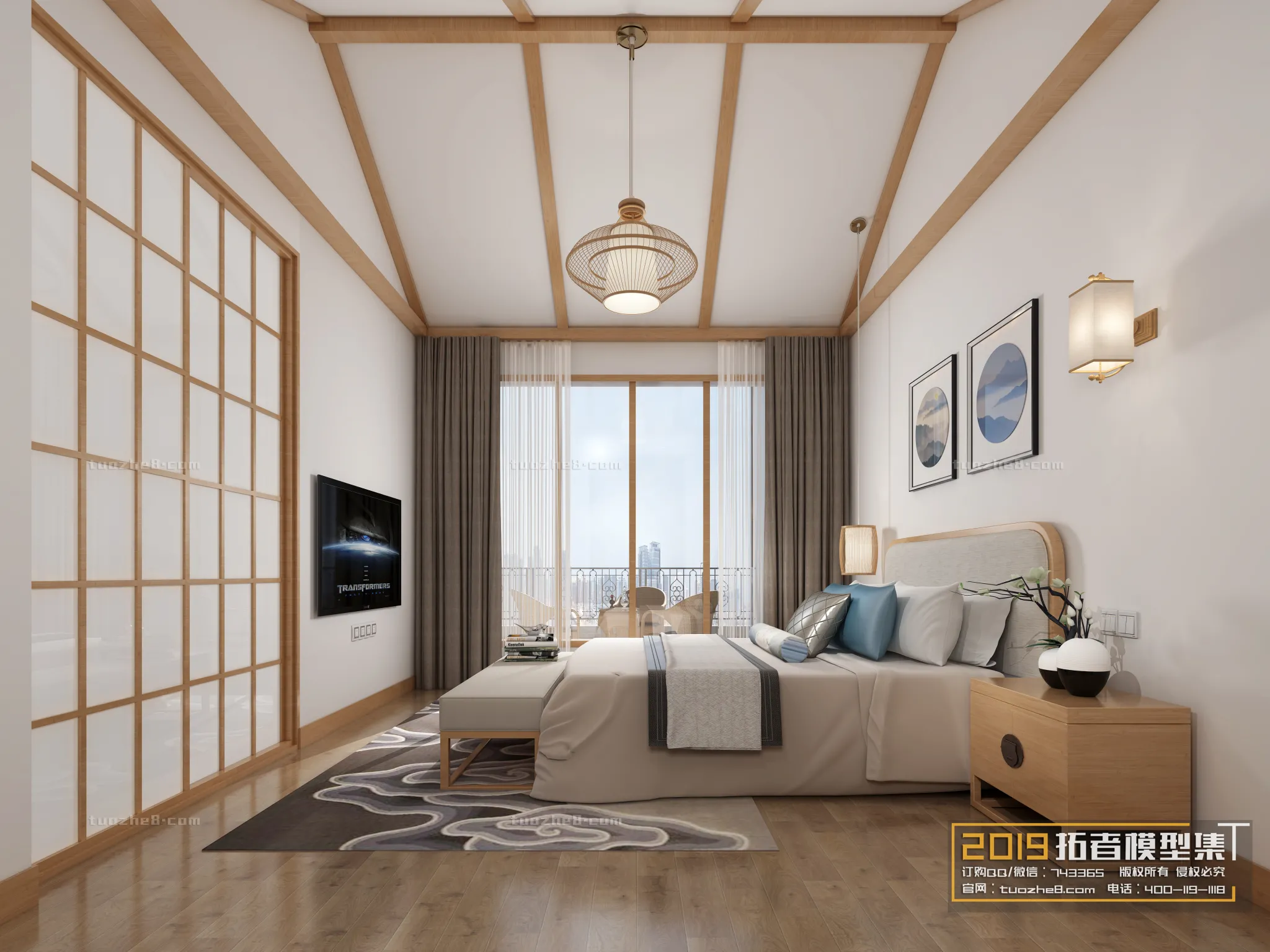 Extension Interior – BEDROOM – 023