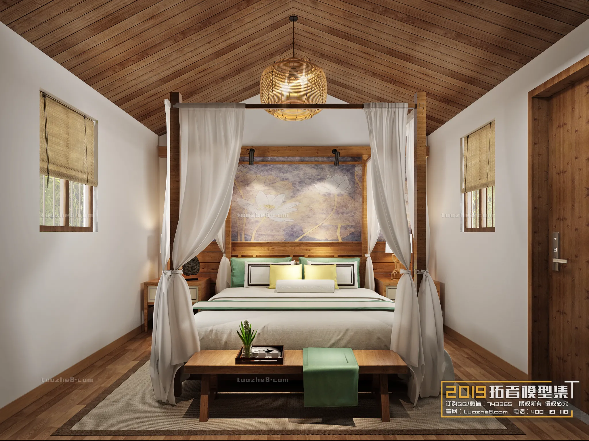 Extension Interior – BEDROOM – 044