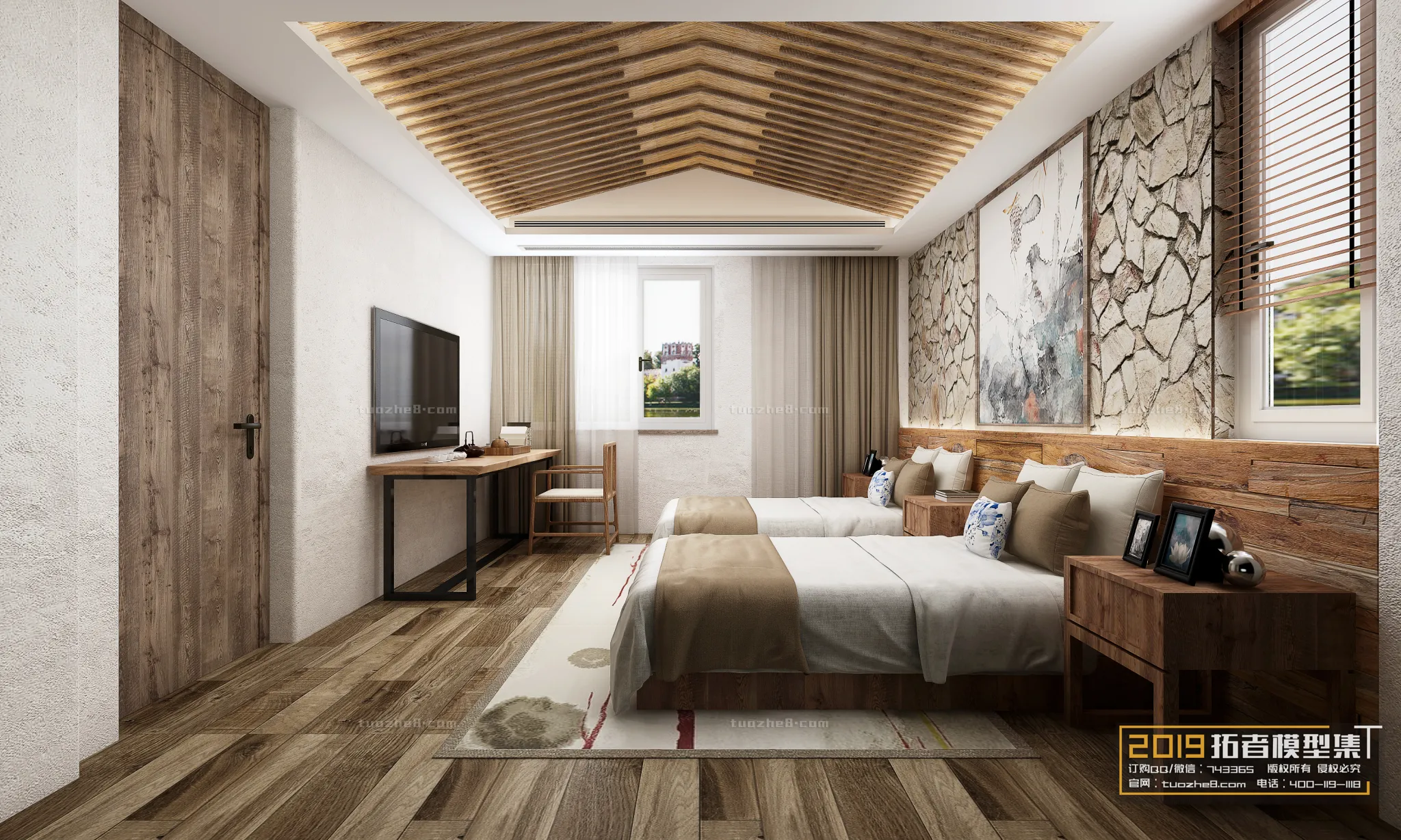 Extension Interior – BEDROOM – 048